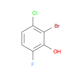 2-Bromo-3-chloro-6-fluorophenol