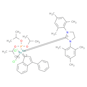 Tri(i-propoxy)phosphine(3-phenyl-1H-inden-1-ylidene)[1,3-bis(2,4,6-trimethylphenyl)-4,5-dihydroimi…