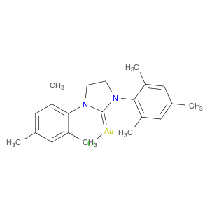 Chloro[1,3-bis(2,4,6-trimethylphenyl)-4,5-dihydroimidazol-2-ylidene]gold(I)