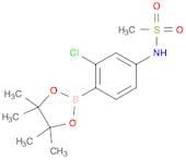 N-(3-chloro-4-(4,4,5,5-tetramethyl-1,3,2-dioxaborolan-2-yl)phenyl)methanesulfonamide
