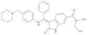 1H-Indole-6-carboxamide,N-ethyl-2,3-dihydro-N-methyl-2-oxo-3-[phenyl[[4-(1-piperidinylmethyl)pheny…