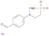 Ethanesulfonic acid, 2-[(4-formylphenyl)methylamino]-, sodium salt