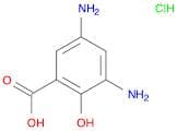 3,5-Diamino-2-hydroxybenzoic acid hydrochloride