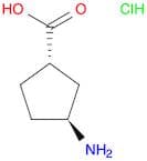 (1S,3S)-3-Aminocyclopentanecarboxylic acid hydrochloride