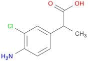 2-(4-Amino-3-chlorophenyl)propanoic acid