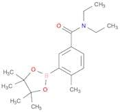 N,N-diethyl-4-methyl-3-(4,4,5,5-tetramethyl-1,3,2-dioxaborolan-2-yl)benzamide