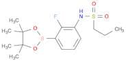 N-(2-Fluoro-3-(4,4,5,5-tetramethyl-1,3,2-dioxaborolan-2-yl)phenyl)propane-1-sulfonamide