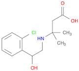 3-((2-(2-Chlorophenyl)-2-hydroxyethyl)amino)-3-methylbutanoic acid