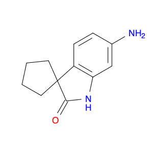Spiro[cyclopentane-1,3'-[3H]indol]-2'(1'H)-one, 6'-amino-