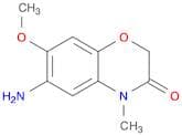 6-Amino-7-methoxy-4-methyl-2H-1,4-benzoxazin-3(4H)-one