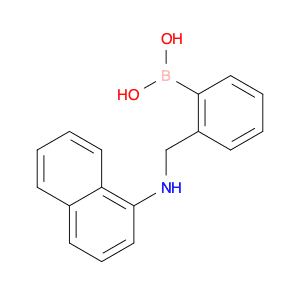 Boronic acid, B-[2-[(1-naphthalenylamino)methyl]phenyl]-