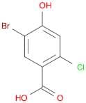 5-Bromo-2-chloro-4-hydroxy-benzoic acid