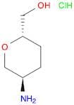 ((2S,5R)-5-Aminotetrahydro-2H-pyran-2-yl)methanol hydrochloride