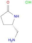 (5S)-5-(aminomethyl)pyrrolidin-2-one hydrochloride