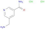 5-(Aminomethyl)-3-pyridinecarboxamide Dihydrochloride