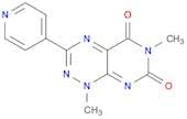 1,6-Dimethyl-3-(4-pyridinyl)pyrimido[5,4-e]-1,2,4-triazine-5,7(1H,6H)-dione