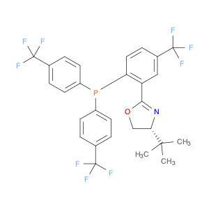 (4R)-2-[2-[Bis[4-(trifluoromethyl)phenyl]phosphino]-5-(trifluoromethyl)phenyl]-4-(1,1-dimethylethy…