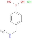 (4-((methylamino)methyl)phenyl)boronic acid hydrochloride