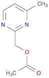 (4-Methylpyrimidin-2-yl)methyl acetate