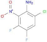 6-chloro-3,4-difluoro-2-nitroaniline