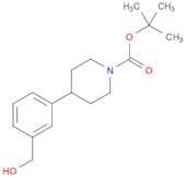 tert-butyl 4-[3-(hydroxymethyl)phenyl]piperidine-1-carboxylate