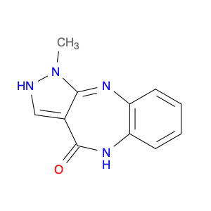 1-methyl-2,5-dihydropyrazolo[4,3-c][1,5]benzodiazepin-4-one