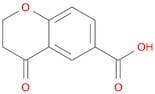 4-oxo-3,4-dihydro-2H-1-benzopyran-6-carboxylic acid