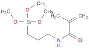 2-Propenamide, 2-methyl-N-[3-(trimethoxysilyl)propyl]-
