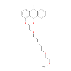 9,10-Anthracenedione, 1-(3,6,9,12-tetraoxatridec-1-yloxy)-