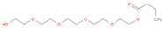 Butanoic acid, 14-hydroxy-3,6,9,12-tetraoxatetradec-1-yl ester