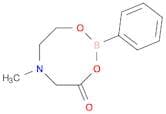 4H-1,3,6,2-Dioxazaborocin-4-one, tetrahydro-6-methyl-2-phenyl-