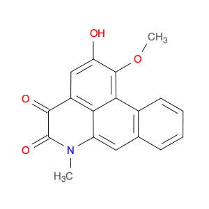 4H-Dibenzo[de,g]quinoline-4,5(6H)-dione,2-hydroxy-1-methoxy-6-methyl-