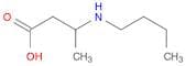 Butanoic acid, 3-(butylamino)-