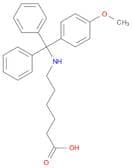 Hexanoic acid, 6-[[(4-methoxyphenyl)diphenylmethyl]amino]-