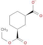 (1R,3S)-3-(Ethoxycarbonyl)cyclohexanecarboxylic acid