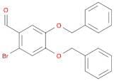 Benzaldehyde, 2-bromo-4,5-bis(phenylmethoxy)-