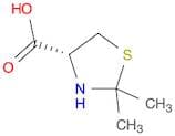 4-Thiazolidinecarboxylic acid, 2,2-dimethyl-, (4R)-