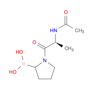Boronic acid, B-[1-[(2S)-2-(acetylamino)-1-oxopropyl]-2-pyrrolidinyl]-