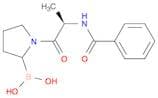 Boronic acid, B-[1-[(2R)-2-(benzoylamino)-1-oxopropyl]-2-pyrrolidinyl]-