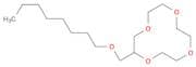 1,4,7,10-Tetraoxacyclododecane, 2-[(octyloxy)methyl]-