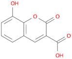 2H-1-Benzopyran-3-carboxylic acid, 8-hydroxy-2-oxo-