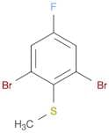 Benzene, 1,3-dibromo-5-fluoro-2-(methylthio)-