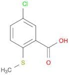 Benzoic acid, 5-chloro-2-(methylthio)-