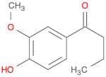 1-Butanone, 1-(4-hydroxy-3-methoxyphenyl)-