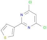 Pyrimidine, 4,6-dichloro-2-(3-thienyl)-