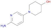 4-Piperidinol, 1-(6-amino-3-pyridinyl)-