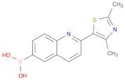 Boronic acid, [2-(2,4-dimethyl-5-thiazolyl)-6-quinolinyl]-