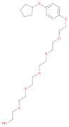 3,6,9,12,15-Pentaoxaheptadecan-1-ol, 17-[4-(cyclopentyloxy)phenoxy]-
