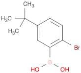 Boronic acid, B-[2-bromo-5-(1,1-dimethylethyl)phenyl]-