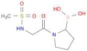 Boronic acid, B-[1-[2-[(methylsulfonyl)amino]acetyl]-2-pyrrolidinyl]-
